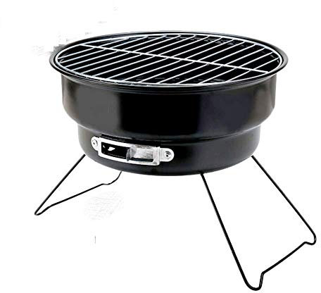 Grill Premium Tragbarer Holzkohlegrill - für Outdoor-Picknick, für 1-3 Personen Outdoor Camping Party 2625cm