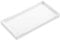 uxcell Serving Tray Small White Mini Tray 4 x 8 Plastic Rectangular Wooden Serving Trays Decorative Ottoman Platter for Breakfast Kitchen Bathroom