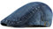 YAMEE Baskenmütze Unisex Denim Klassisch,Barett Mütze Herren Verstellbar-Freizeitkappe,Schiebermütze Herren Zeitungsjungenmütze,Flat Cap Herren Outdoor Sonnenschutz(55CM-60CM)