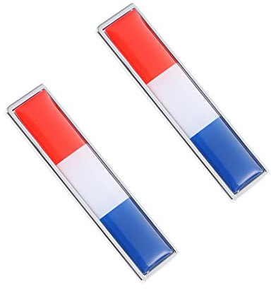 GLEAVI 2stücke Metall Türdekorativer Aufkleber Für Auto Einzigartiger Autoaufkleber Mit Bannerdesign Autoaufkleber Aus Metall Für Fahrzeuggestaltung