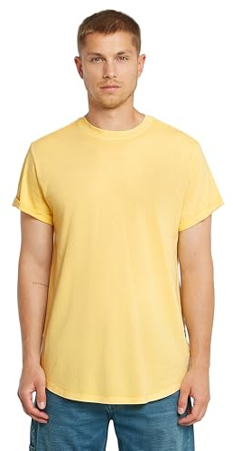 G-STAR Herren Lash T-Shirt, Gelb (lt Buff Yellow gd D16396-2653-H187), L