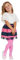 MYCHICLEGS - Collant per ragazze in microfibra opaca 60 denari – 22 colori – taglie da 2 anni a 12 anni, Rosa, 8 anni