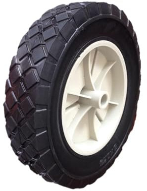 perfeclan Halbpneumatischer Reifen 8 x 1,75 Zoll ersetzt Ersatzteile, Gummirad, Mehrzweckreifen für Klappwagen, Handkarren-Rasenmäher