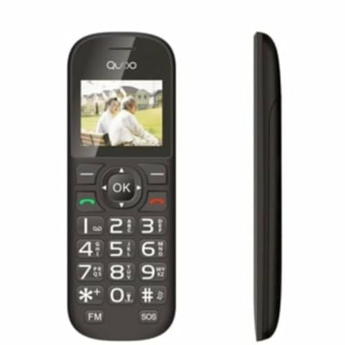 Qubo Telefono cellulare per anziani D-1803BK 1,75 - Marca EAN: 6944762700843