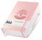 NORDUN Lined Notebook A5 Thick Journal,366 Pages Pink Notebooks for Writing,100gsm Paper Hardcover Leather Journal for Office School Work Women Men,Sticky Tabs,14.5 x 21cm - PINK