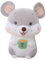 AQCQDQ Kuscheltier Maus, Kleine Kuscheltiere, Kuscheltier Baby, Personalisiertes Kuscheltier, Weiche Niedliche Kuscheltier Für Baby Mädchen Und Jungen (35 cm,grau)