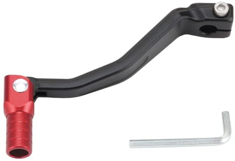 GOOFIT Rojo Palanca de cambio de pie plegable de aleación de aluminio Reemplazar Para CRF300L CRF250L Rally CRF 300L L 250M TRANSALP 600 650 XL650V XL600V