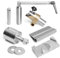 BMWOOD LG-GRIND Lathe Tool Rest Sharpening System Kit, used on Woodturning Lathe, Grinding Jig for wood chisels.
