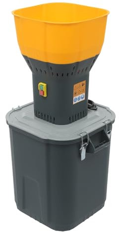 Tagtuell 45L Getreidemühle Elektrisch, 1300W Professionelle Schrotmühle Kornmühle mit 5 Siebe für alle Arten von Getrockneten/Dehydrierten Körnern, Gewürzen, Gewürzen, Reis, Mais