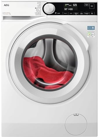 AEG Lavadora 9 kg 1400 rpm LFR7394N2B Blanca | 9 kg de carga, centrifugado 1400 rpm, libre instalación, color blanco