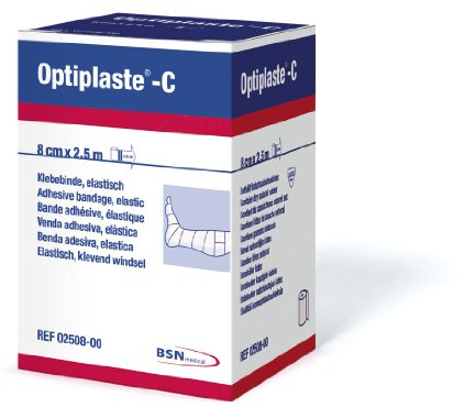 Optiplaste-C elastische Klebebinde 10 cm x 2,5 m 12 Stück