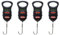 Berkley Digital Fish Scale - 50 LB Waage, Black/Red
