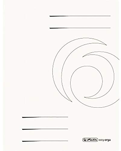 Herlitz 11159696 Schnellhefter A4 aus Colorspankarton in weiß