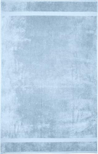 Erwin Müller Badetuch Friedrichshafen 100% Baumwolle bleu Größe 100x150 cm - Premium-Qualität, unvergleichlich saugfähig, hautsympathisch, formstabil (weitere Farben)
