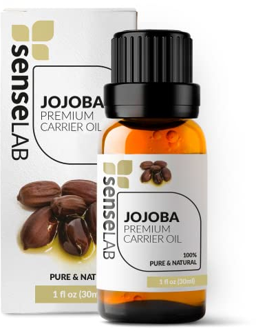 SenseLAB Jojoba-öl - 100% Reines, Natürliches, Kaltgepresstes Trägeröl, Um Ätherische Öle Zu Mischen – Feuchtigkeitsspendendes Öl Für Die Haut- Und Nagelpflege (30 ml)