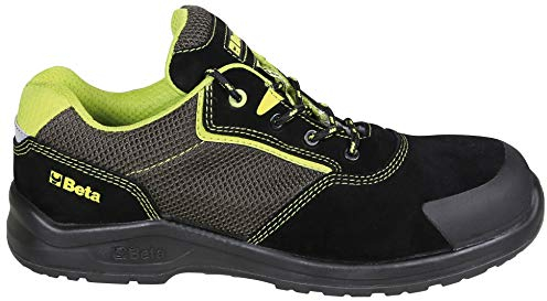 Beta7223PEK 42 - Scarpe in Pelle Scamosciata con Inserti in Mesh ad Alta traspirazionee Rinforzo antiabrasione nella Zona del Puntale