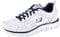 Skechers Track Scloric, Zapatillas Hombre, Blanco (White/Navy), 45.5 EU