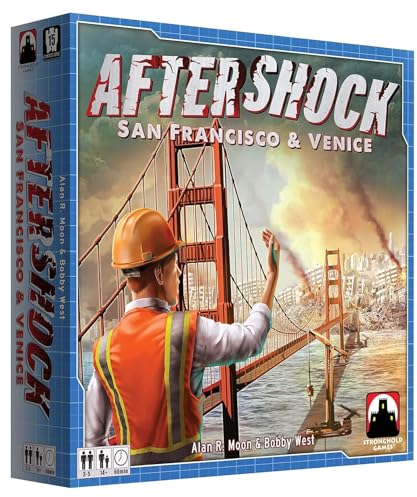 Stronghold Games STG02015 Nachbeben Venedig Aftershock: San Francisco & Venice, Nicht zutreffend, Einheitsgröße