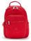 Kipling SEOUL S, Kleiner Rucksack mit Laptop-Schutz 13 Zoll, 35 cm, 14 L, 0.50 kg, Red Rouge