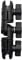 Marine Aluminum Double Socket Swivel Arm for All Industry Standard 1 inch / 25mm / B Size Ball adapters, Compatible with RAM, Arkon, iBolt and More (1'' Double Socket Swivel Arm)