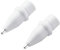 Elecom P-TIPAP01 Ersatzfeder für Apple Pencil, 2 Stück, Metall, extrafein, Dicke: 1 mm Durchmesser, kompatibel mit 1. und 2. Generation, Weiß
