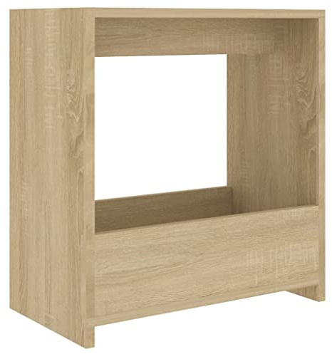 vidaXL Side Table Sonoma Oak 50x26x50 cm Engineered Wood