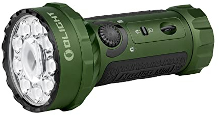 OLIGHT Marauder Mini Rechargeable High Lumen Torch RGB Lights, OD Green | 7,000LM and 600M Throw, Magnetic Rechargeable with MCC3,IPX8 Waterproof, LED Light for Camping,Hunting,Emergency,Searching