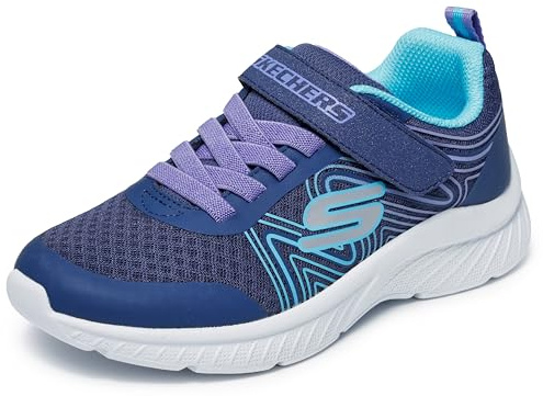 Skechers Flicker Flash Trainers, Aqua, 2 UK