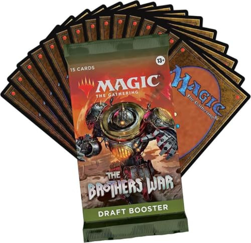 MtG Trading Card Game Brothers War DRAFT Booster Pack (15 Cards)