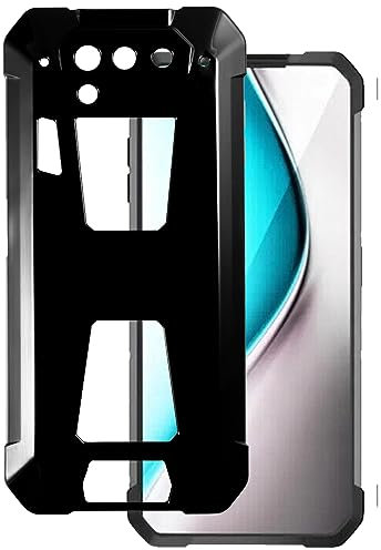 for Unihertz Tank 2 Ultra Thin Phone Case, Gel Pudding Soft Silicone Phone Case for Unihertz 8849 Tank 2 6.81 inches (Black)