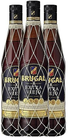 Ron Brugal Extra Viejo 70 cl (Caja de 3 Botellas de 70 cl)