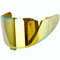 Everalo Kompatibel mit Shoei Nxr 2 Visier - Z8 - X15 - xSPR Pro - Cwr f2 - Cwr f2pn - Helmvisier Pinlock Ready Anti-Kratzer und Anti-Beschlag (Gold)