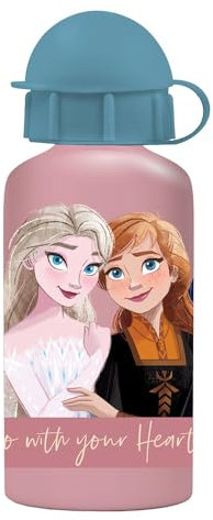 ALBRI Borraccia in alluminio da 400 ml di Frozen