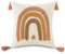 Viusneun Regenbogen Dekorative Boho werfen Kissenbezüge weichen Plüsch Couch Kissenbezüge,Dekokissen Zierkissenbezug für Schlafzimmer Wohnzimmer,Beige Kissen (Regenbogen,45x45cm Enthält Füllstoff)
