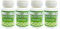 Aloe Vera (Ghritkumari) Kapseln für Männer und Frauen | Natürliches Kräuterergänzungsmittel | 500 mg pro Portion | 60 vegetarische Kapseln | Hergestellt aus reiner Aloe Vera (Packung mit 4 Flasche)