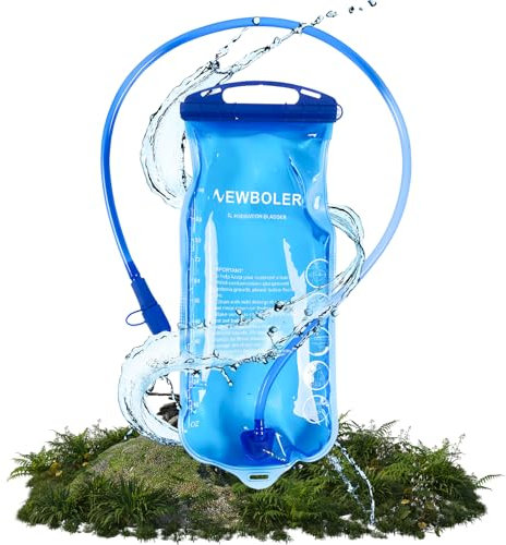FairyPeach Trinkblase 3L, Wasserbeutel, Trinkblase mit Schlauch, Outdoors Hydration Pack, Hydration Bladder, Trinksystem, Trinksack, Wassersack-Rucksack, Water Bag, Wasserblase, Trinkbeutel