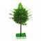 Künstlicher Ficus-Baum, künstlicher Ficus-Baum, künstlicher Ficus-Baum, künstliche grüne Banyan-Bäume, künstlicher Banyan-Baum, Ficus-Baum, Wunschbaum, künstlicher Baum für drinnen und draußen, 1 x