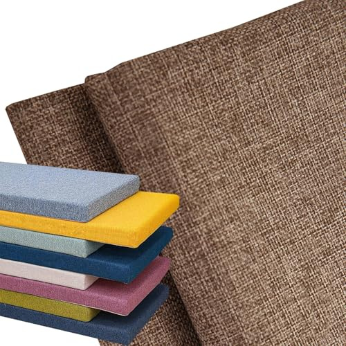 AQIGR Bezug-Bankkissen Sitzkissen mit Reißverschluss Bezug für Sitzbank Waschbar Abnehmbar, Eckbank Auflagen Hussen für Innen Outdoor Fensterbank Couch(Kaffee,90x40x10cm Thick)