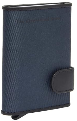 The Chesterfield Brand Delsbo Cardholder Navy