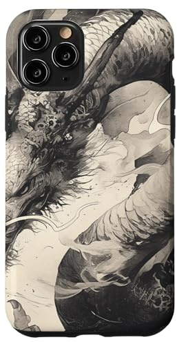 Ink Dragon Asian Art Mythical Beast Case for iPhone 11 Pro
