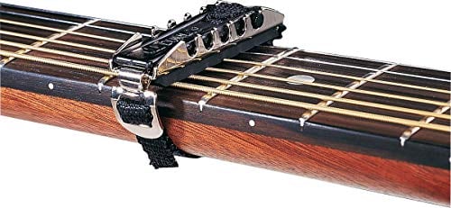 JIM DUNLOP Kapodaster Toggle Grau, Platte, mit Ratsche, Konzertgitarre 14FD