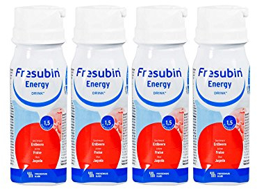 Fresubin ENERGY Drink Strawberry Drink bottle, 4X200 ml