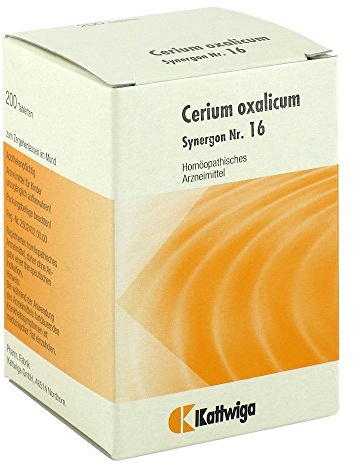 Synergon Komplex 16 Cerium Oxalicum Tabletten