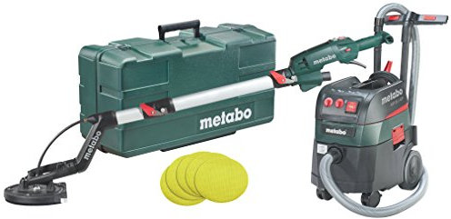 Metabo 690886000 LSV 5-225 Comfort Ponceuse avec bras réglable 225mm 500W + coffret + aspirateur ASR 35 L ACP + 25 disques 225 mm P 120