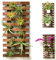 ShopLaLa Fioriera da parete, in legno, da appendere, per piante da interno, supporto per piante grasse, giardino verticale, grande decorazione da parete per soggiorno, decorazione per la stanza per