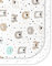 FlyIdeas 2-teiliges Spannbettlaken-Set für Babybett 60x120 cm – 100% Baumwolle, Atmungsaktiv & Hypoallergen – Perfekte Passform für Kinderbett & Reisebett