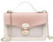 Hjkiopc Mini sac à bandoulière pour femme,Tendance Sacoche Besace - Petite chaîne amovible Poche avant avec bouton pression main tendance les petites filles. (Etoiles-Rose), 21cm*4.5cm*13cm