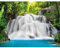 murando PREMIUM Fototapete Wasserfall Vlies Tapeten Wandtapete XXL Moderne Wanddeko Design Wand Dekoration Wohnzimmer Schlafzimmer Büro Flur Natur Landschaft