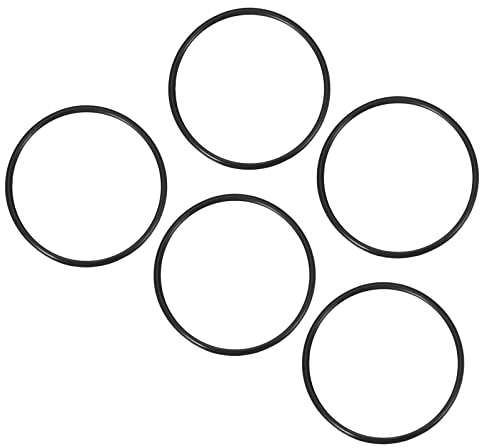 QUARKZMAN 5 Stücke Nitrilkautschuk Gummiringe Dichtung Reparatur 75mm x 65mm x 5mm für Wasserhahn Klempner Reparatur Dichtung Verbindung, Schwarz