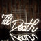PILOYINDE Til Death Hochzeits Leuchtreklame Romantischer Text Neon Schild Led Schild Personalisierte USB-betriebene Led Schilder für Hochzeit Verlobung Feiertagsdekoration